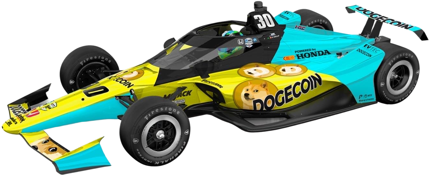 Banana Boost indy car livery