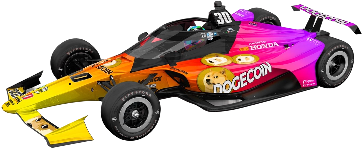 Blaze indy car livery